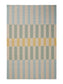 Covor țesătură plată Judith Multicolour/Blue 