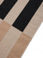 Covor țesătură plată Judith Beige/Black