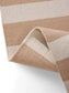 Covor țesătură plată Judith Beige/Black