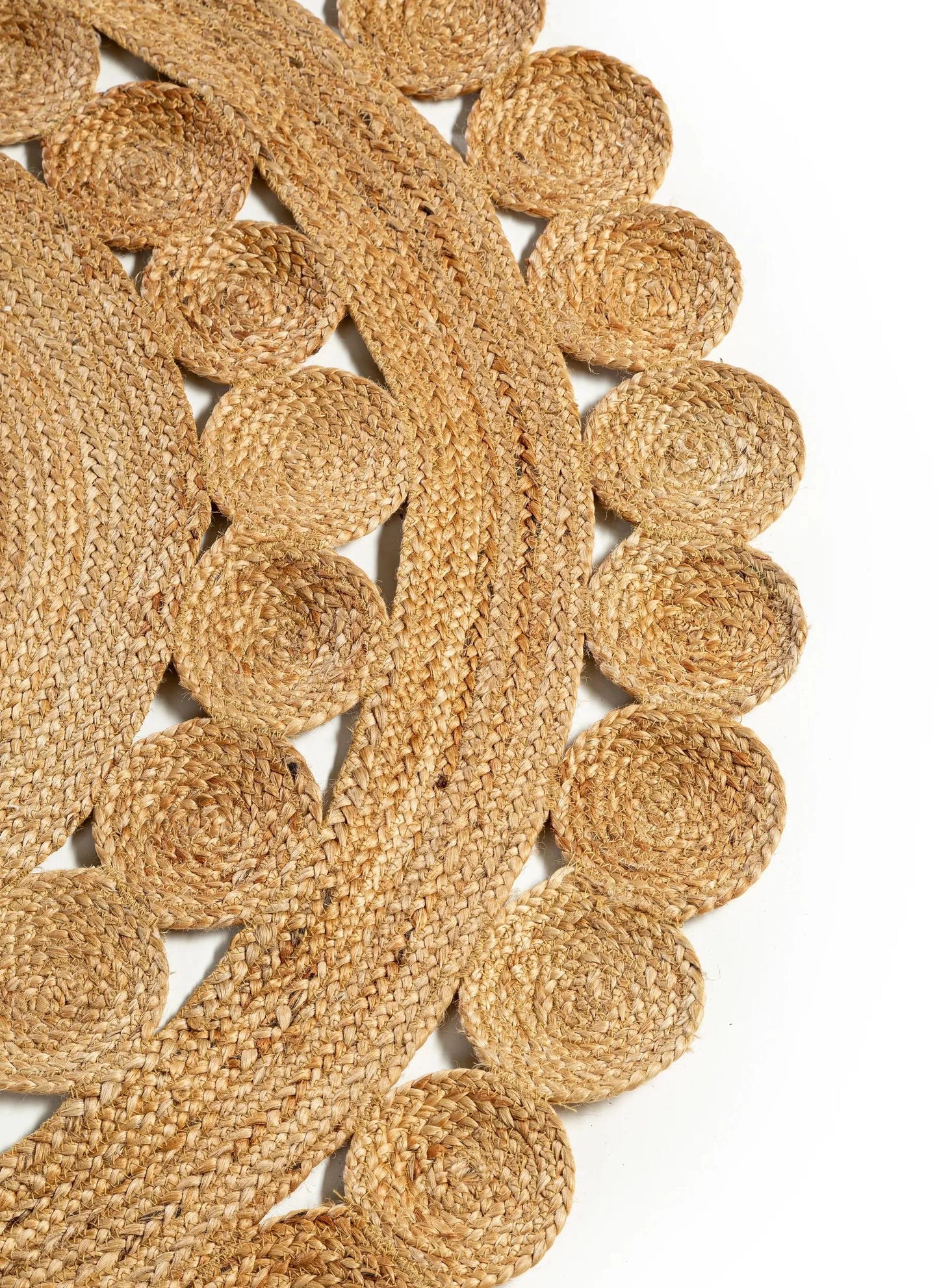 Covor iută Jutta Light Brown 