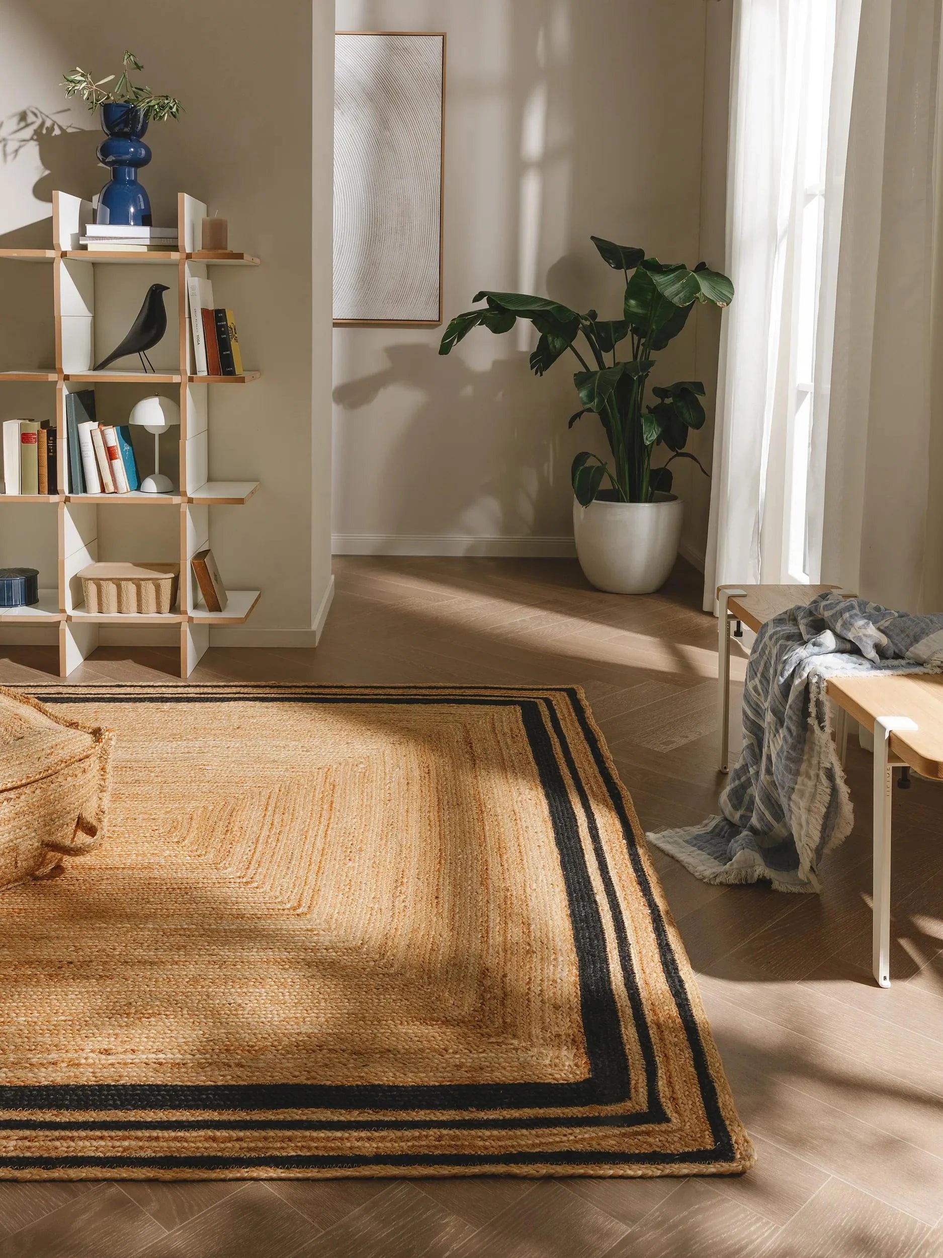 Covor iută Jutta Black 