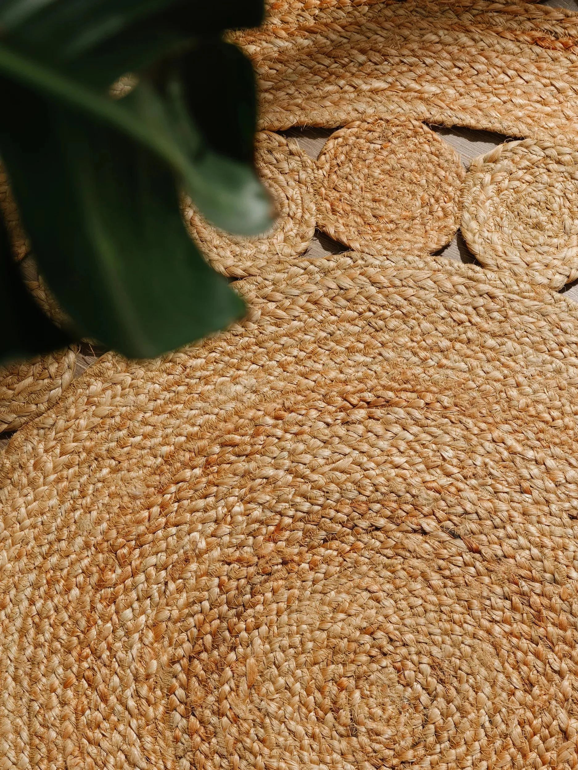 Covor iută Jutta Light Brown 