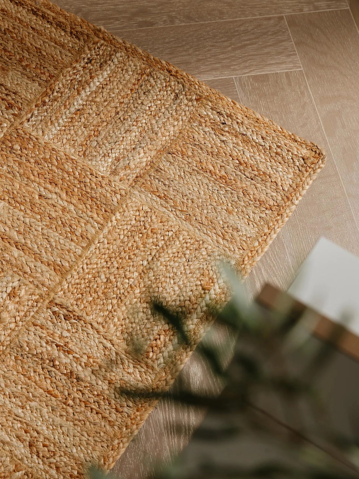 Covor iută Jutta Light Brown 