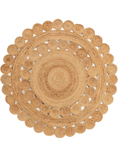 Covor iută Jutta Light Brown