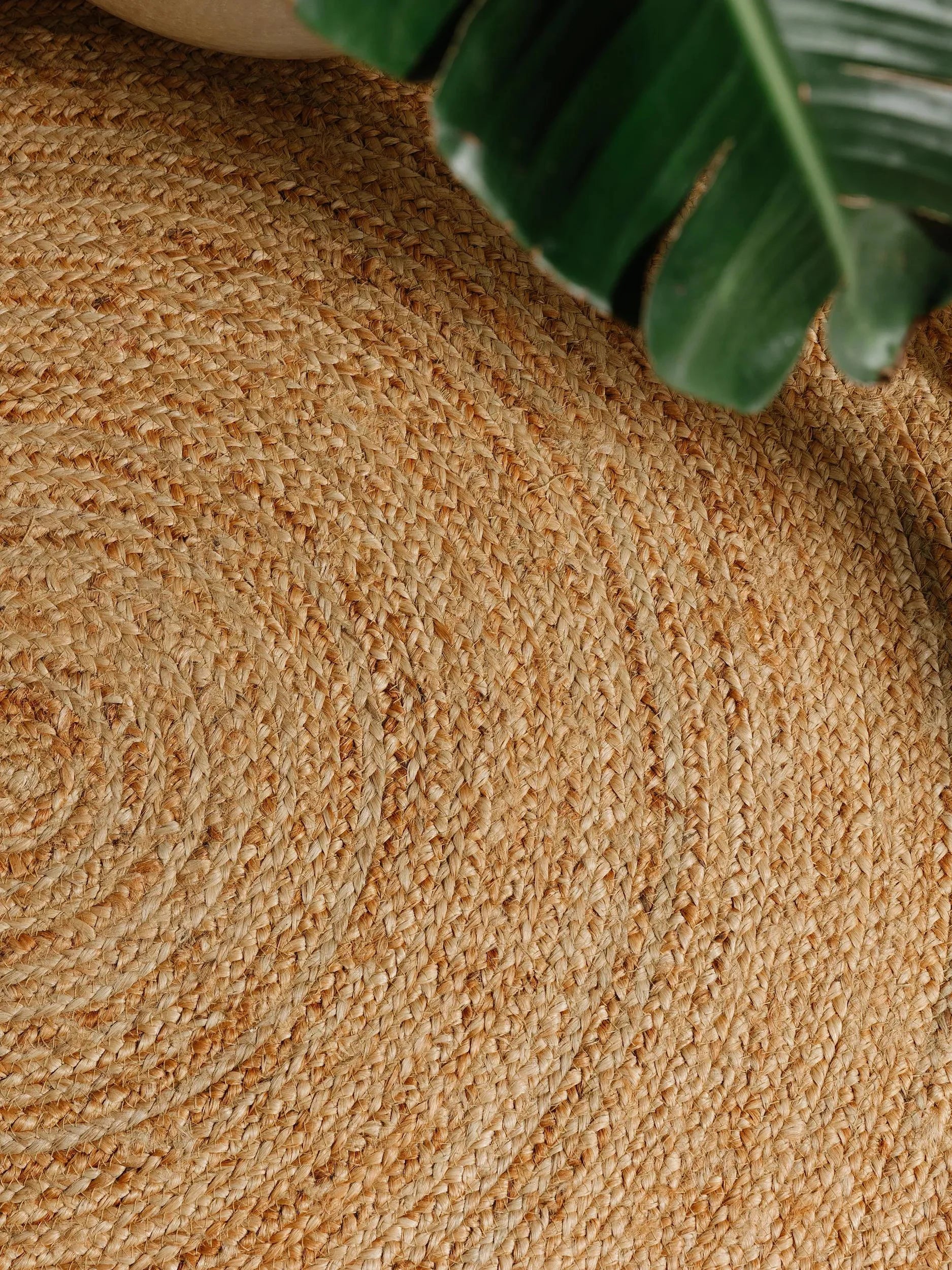 Covor iută Jutta Light Brown 