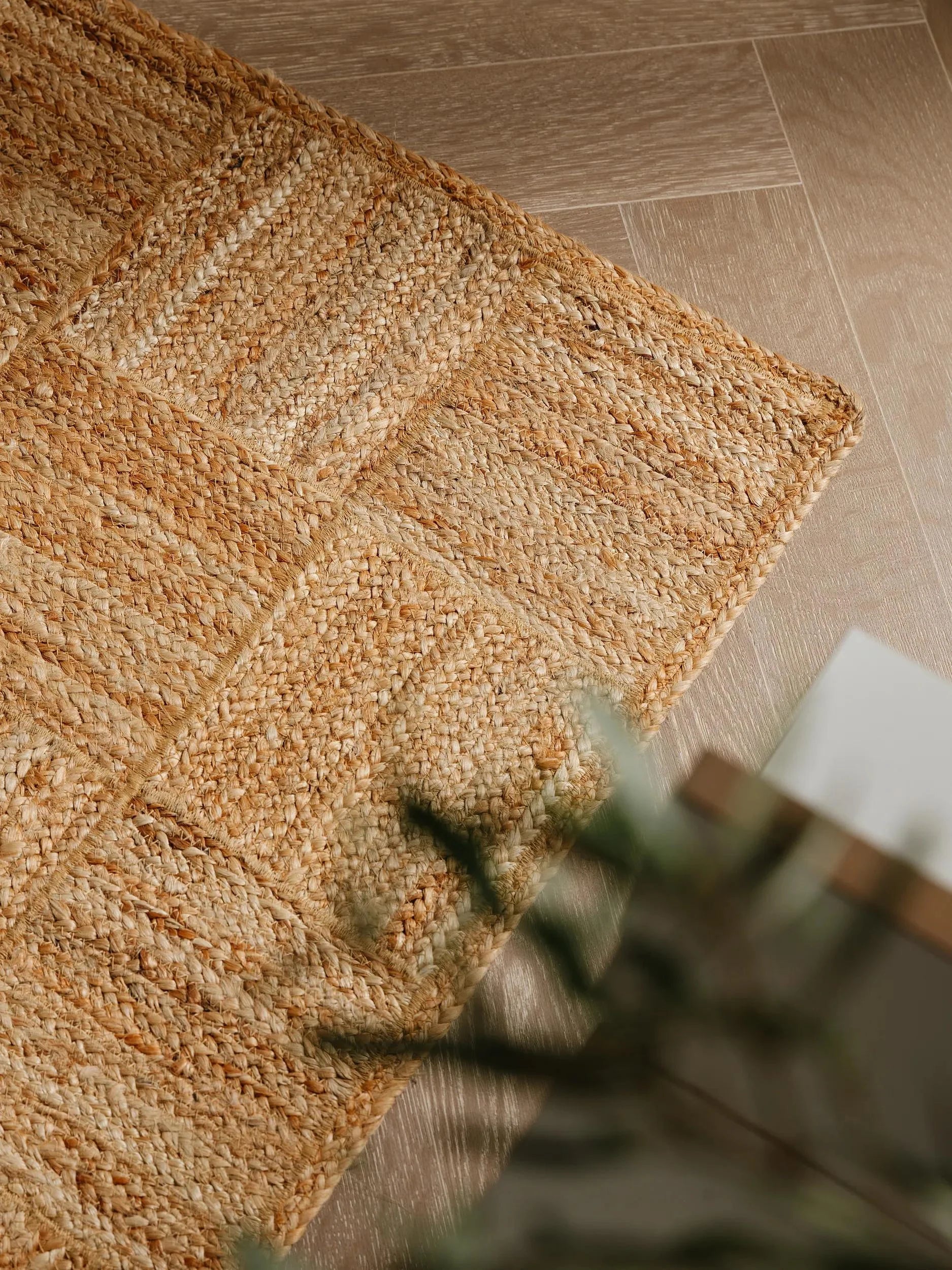 Covor iută Jutta Light Brown