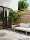 Covor interior/exterior Kaleo Blue/White 