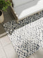 Covor interior/exterior Kaleo Blue/White 