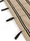 Covor de lână Kambiz Beige/Black