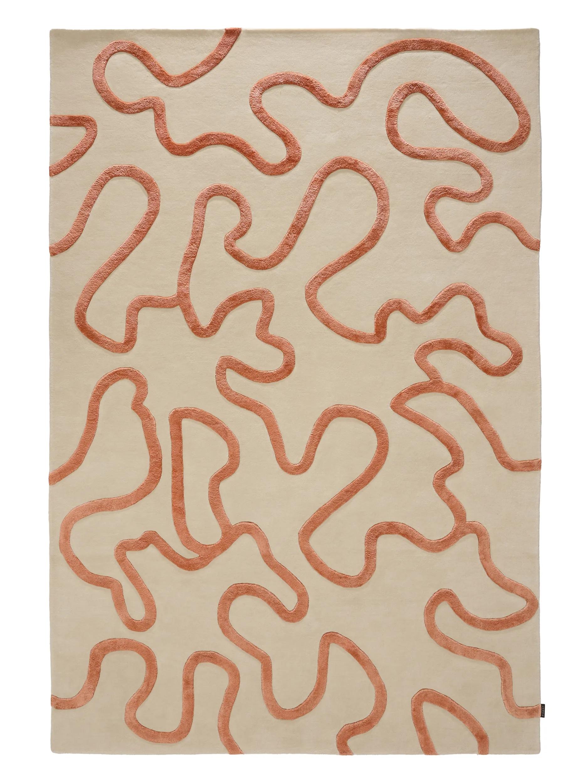 Covor Keith Cream/Orange