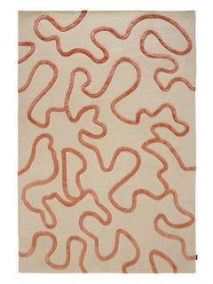 Covor Keith Cream/Orange