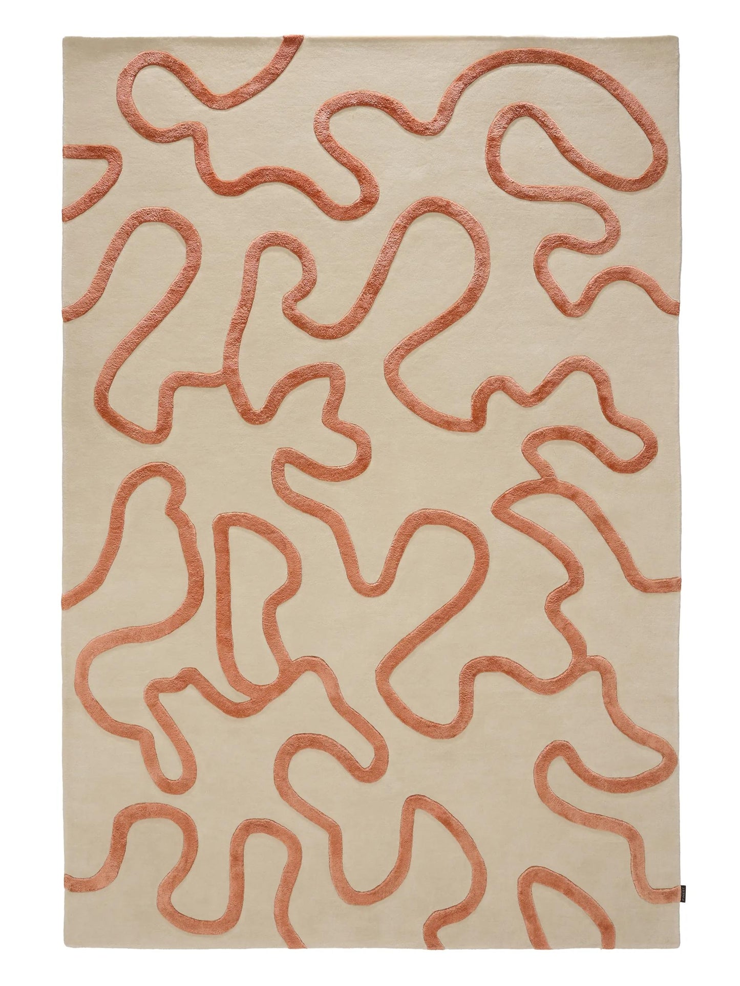 Covor Keith Cream/Orange