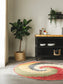 Covor rotund interior/exterior Kenya Multicolour 
