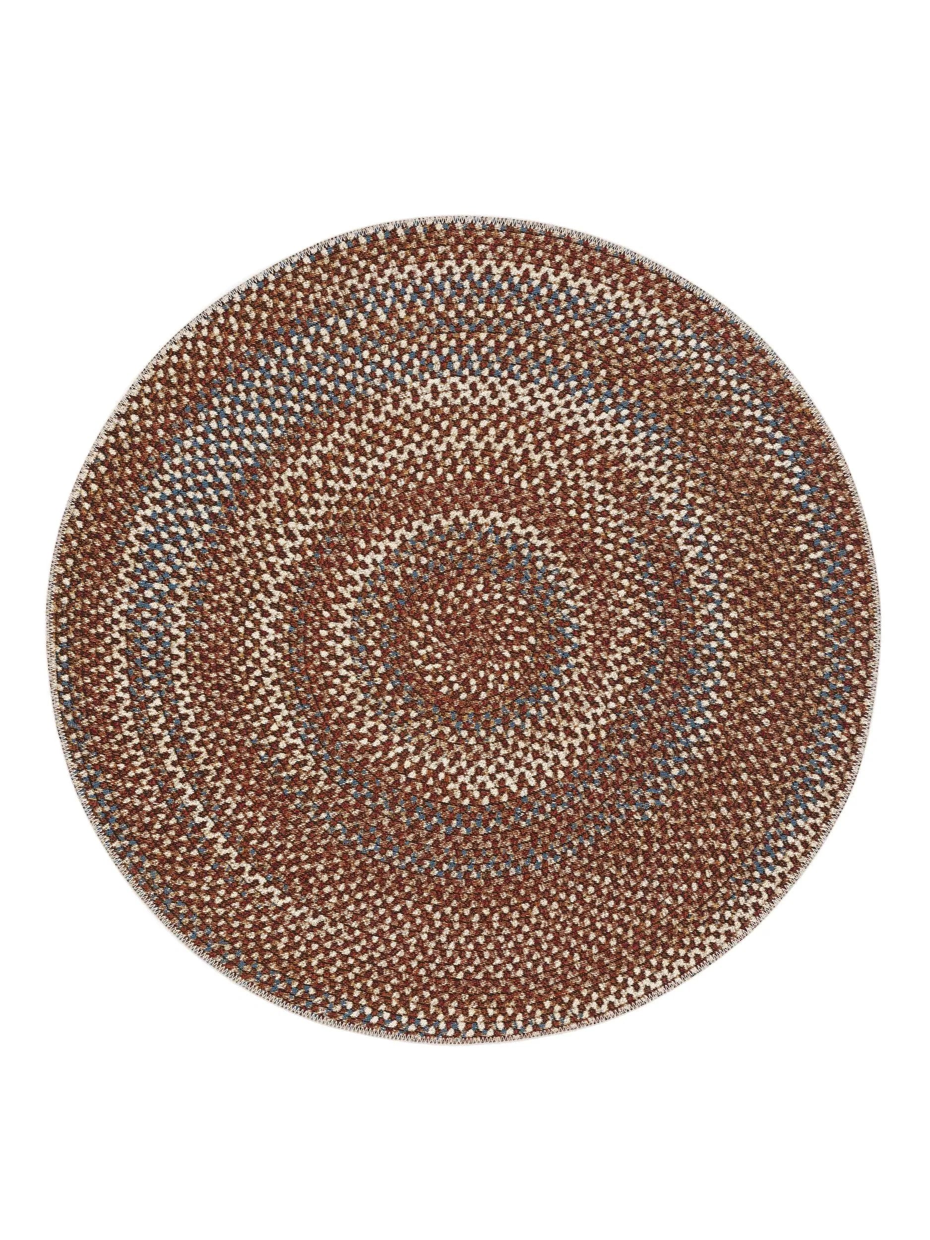 Covor rotund interior/exterior Kenya Multicolour 