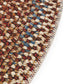 Covor rotund interior/exterior Kenya Multicolour