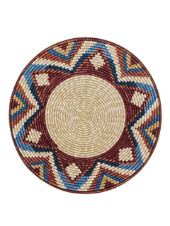Covor rotund interior/exterior Kenya Multicolour