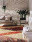 Covor interior/exterior Kenya Beige/Red