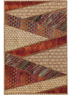 Covor interior/exterior Kenya Beige/Red