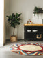 Covor rotund interior/exterior Kenya Multicolour