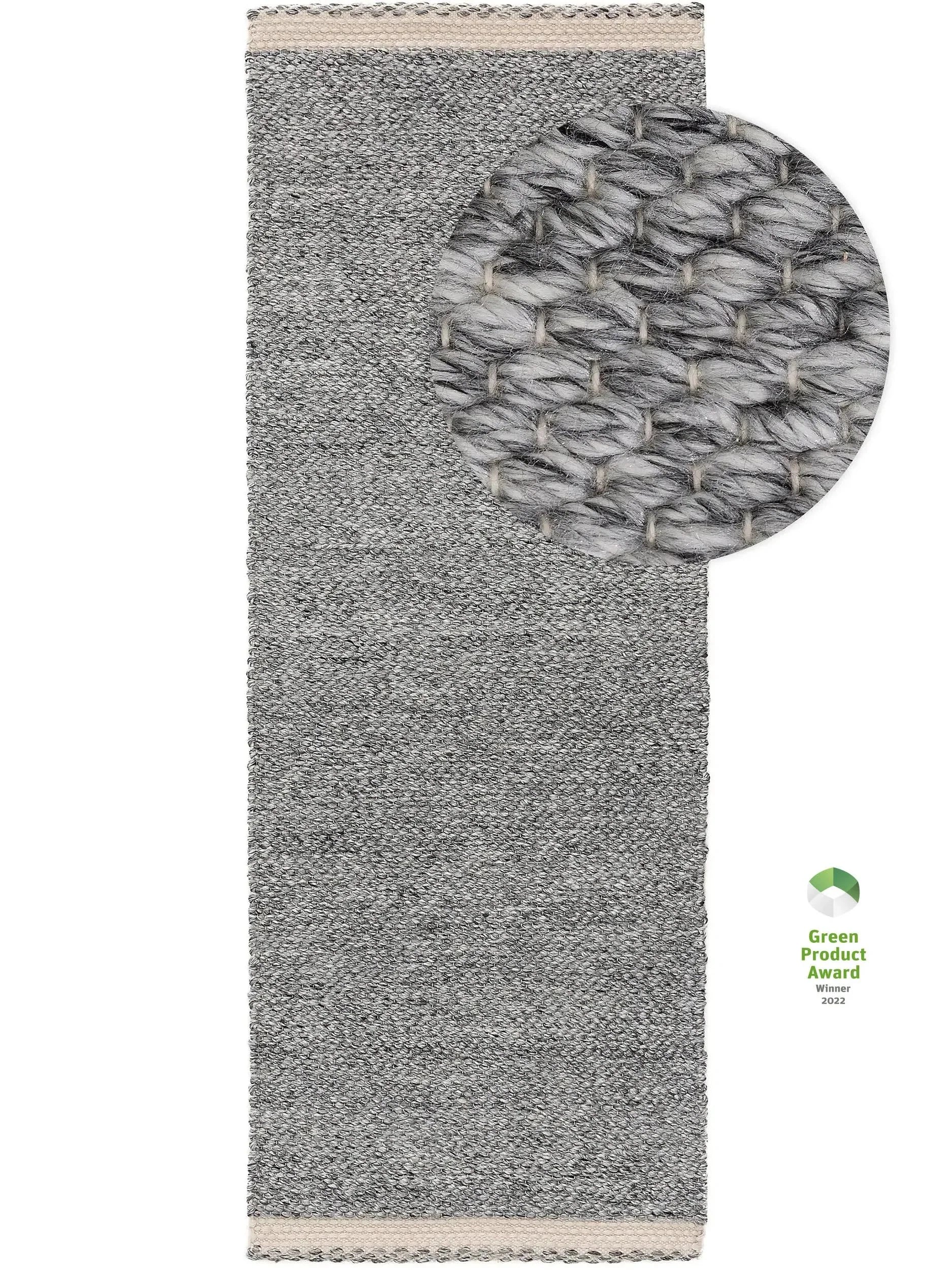 Covor Made From Recycled Material Kiah Grey