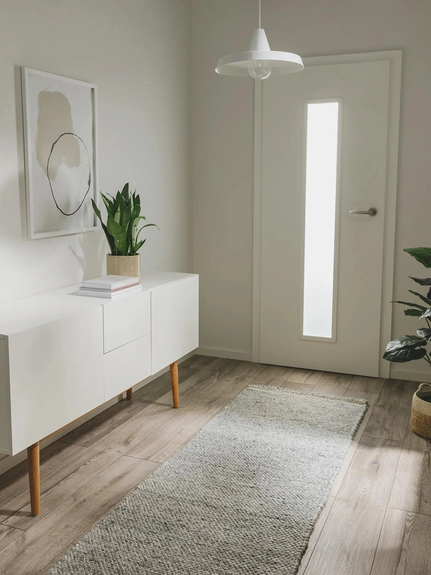Covor Made From Recycled Material Kiah Grey