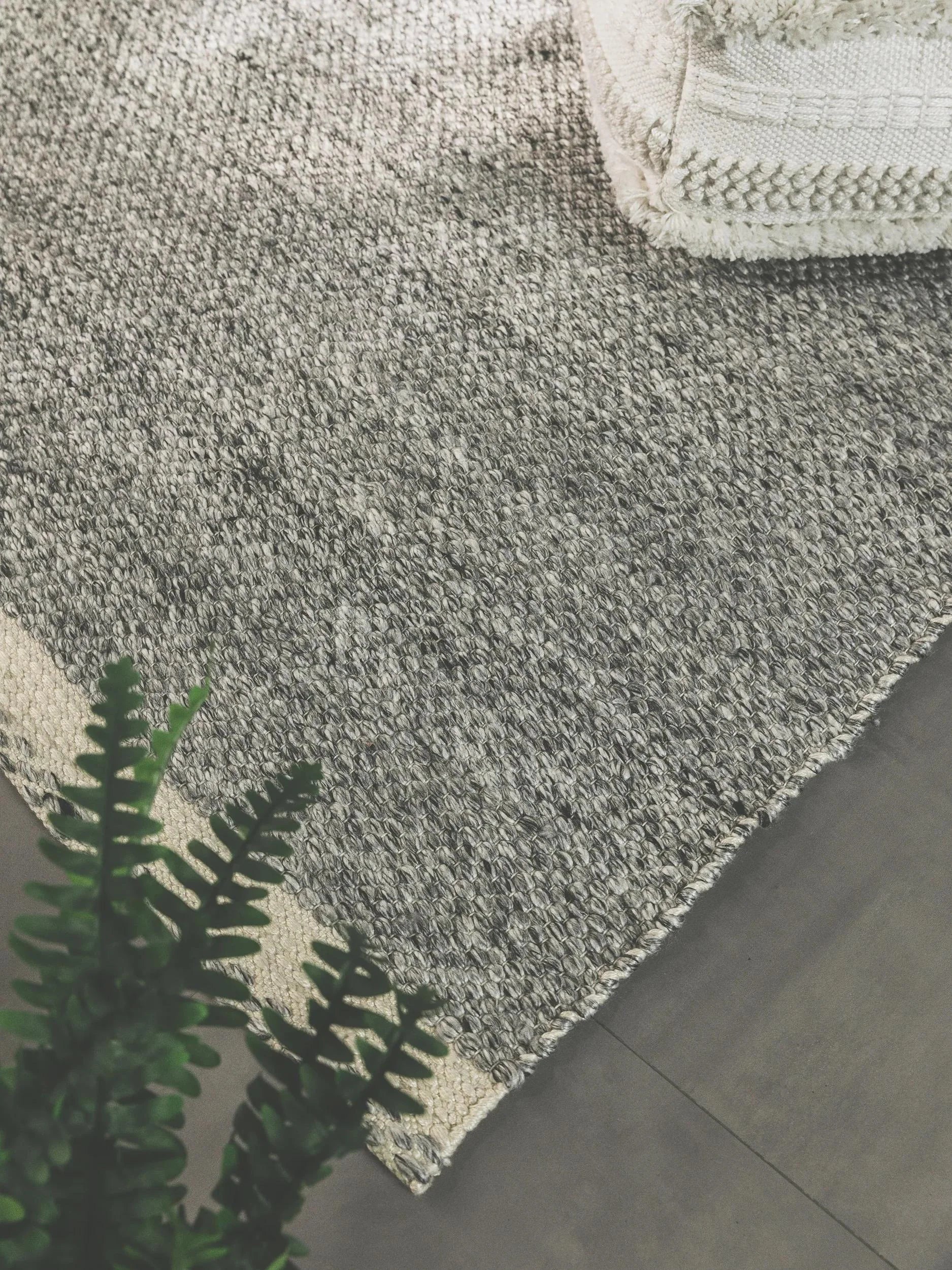 Covor Made From Recycled Material Kiah Grey