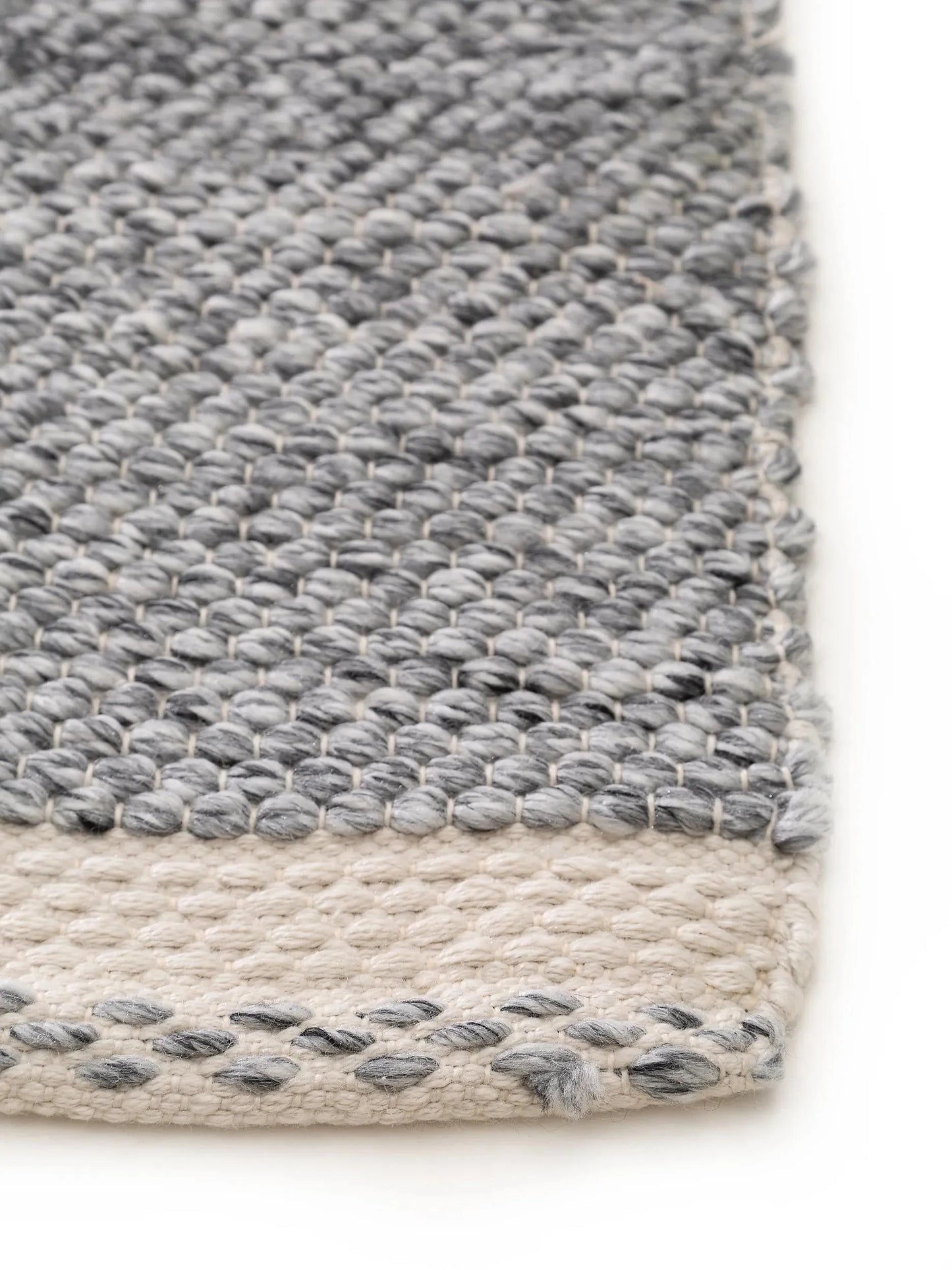 Covor Made From Recycled Material Kiah Grey