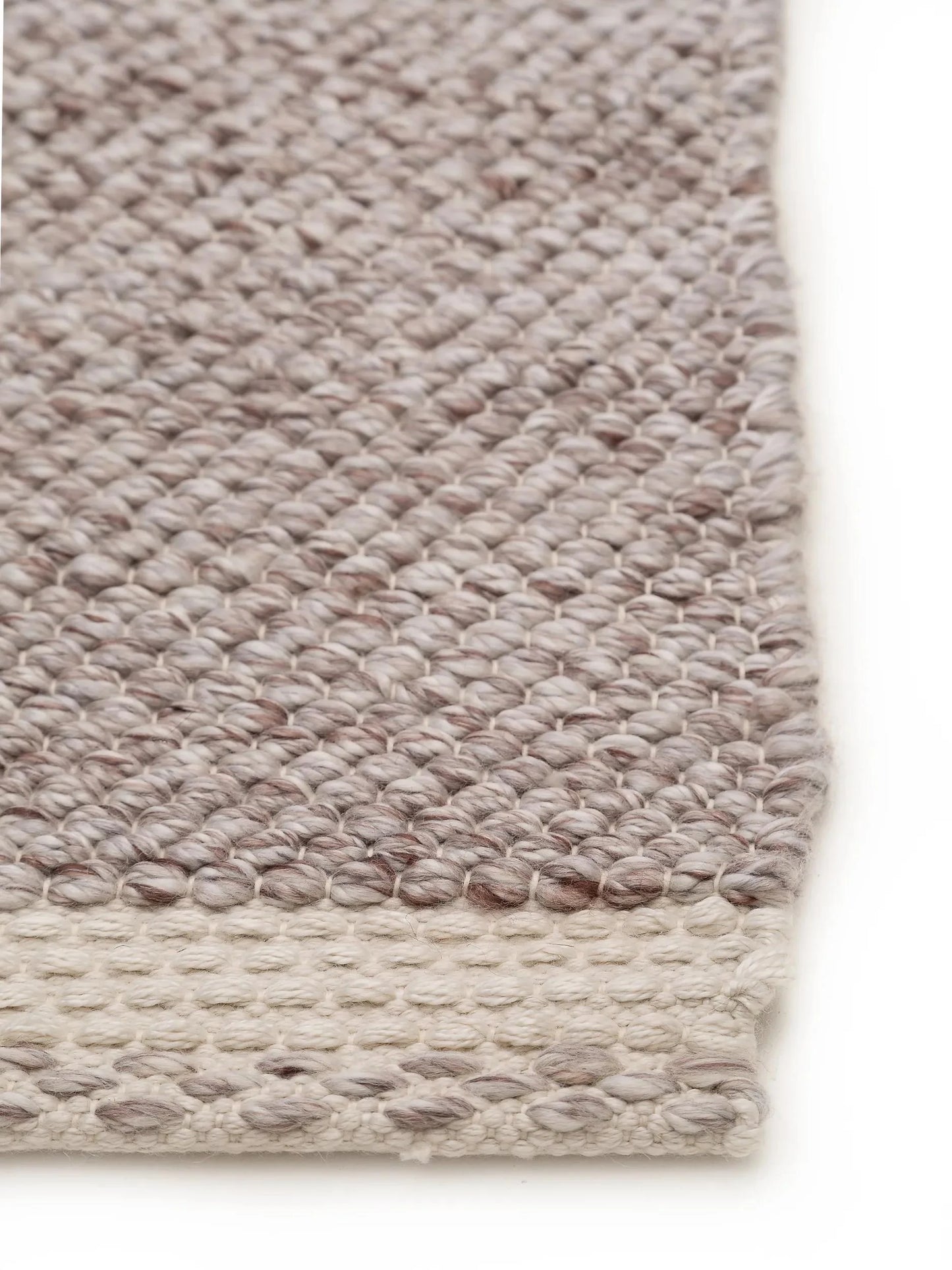 Covor Made From Recycled Material Kiah Cream/Taupe