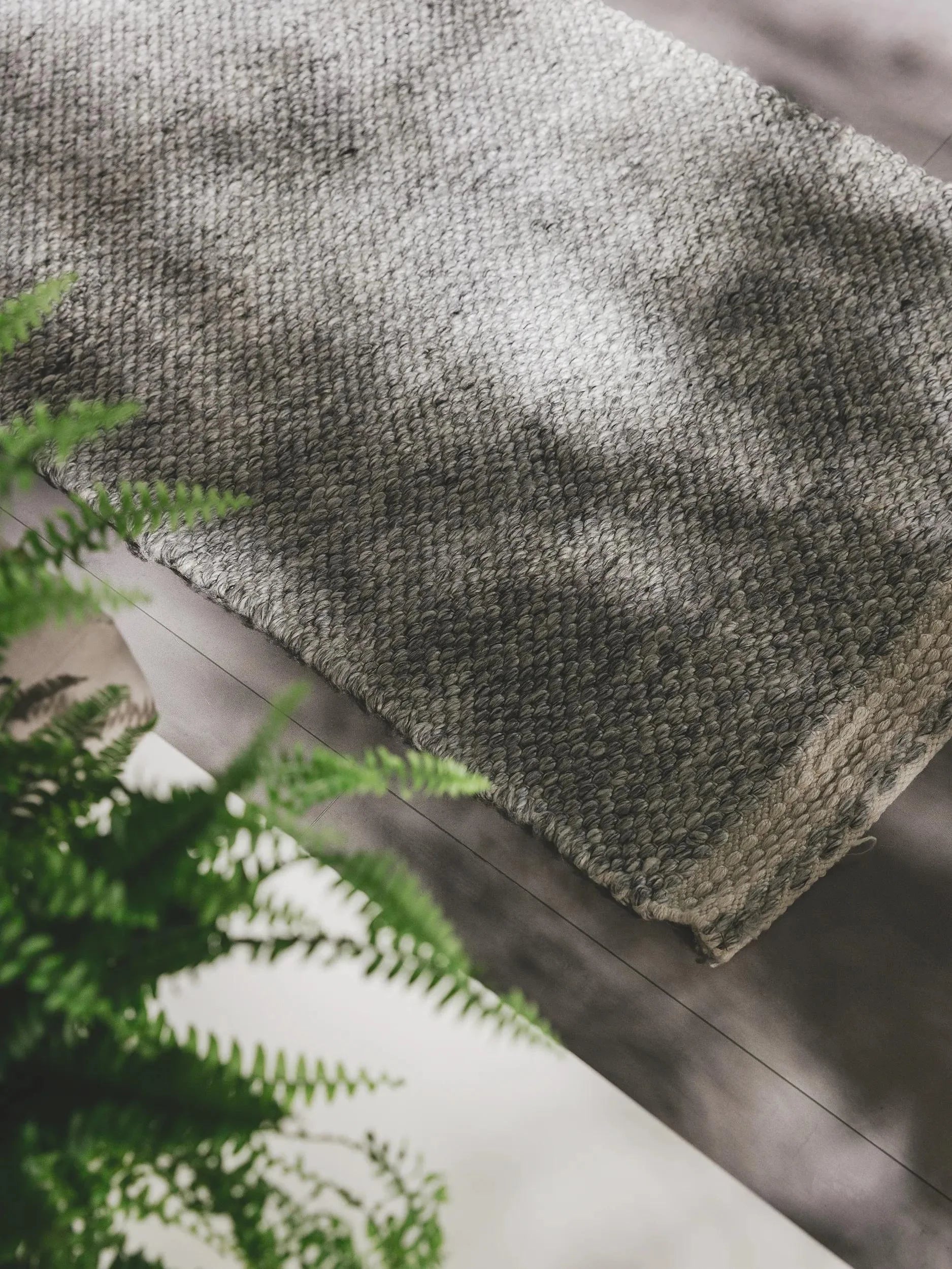 Covor Made From Recycled Material Kiah Grey