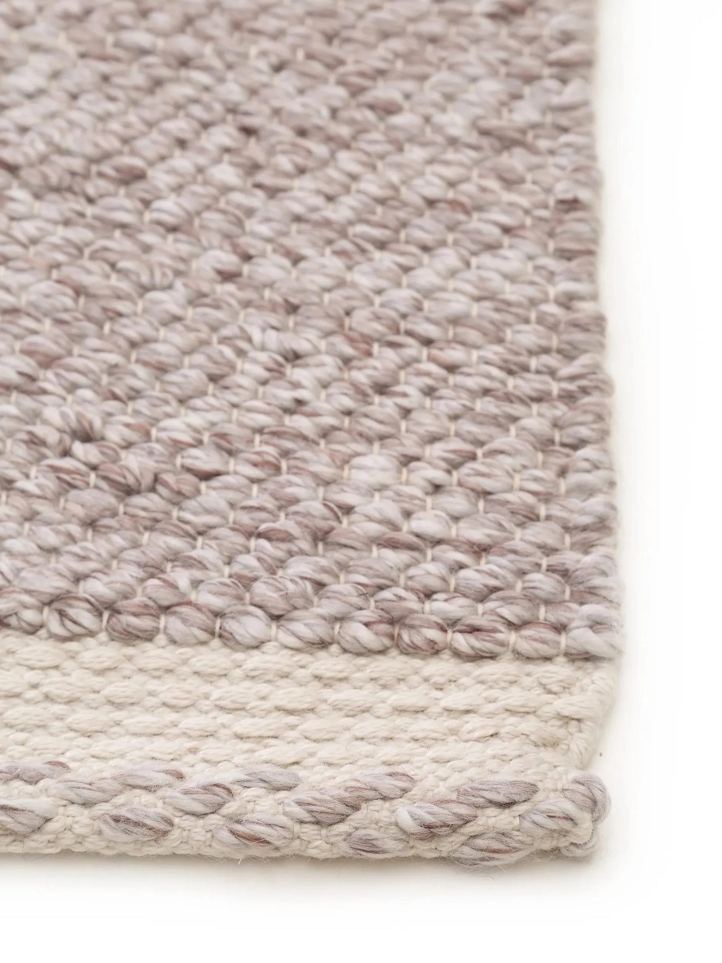 Covor Made From Recycled Material Kiah Cream/Taupe