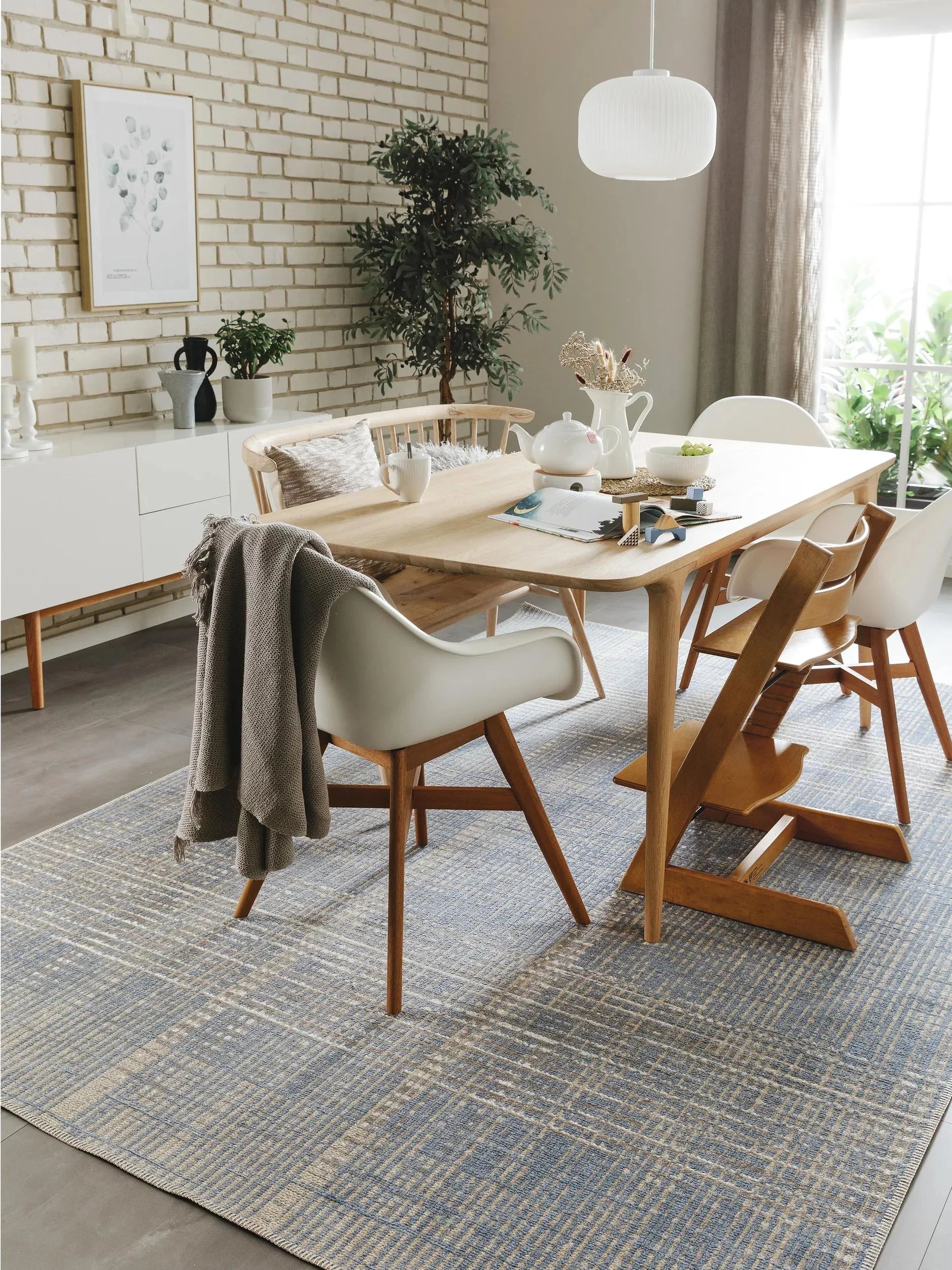 Covor interior/exterior Kiano Multicolour/Blue