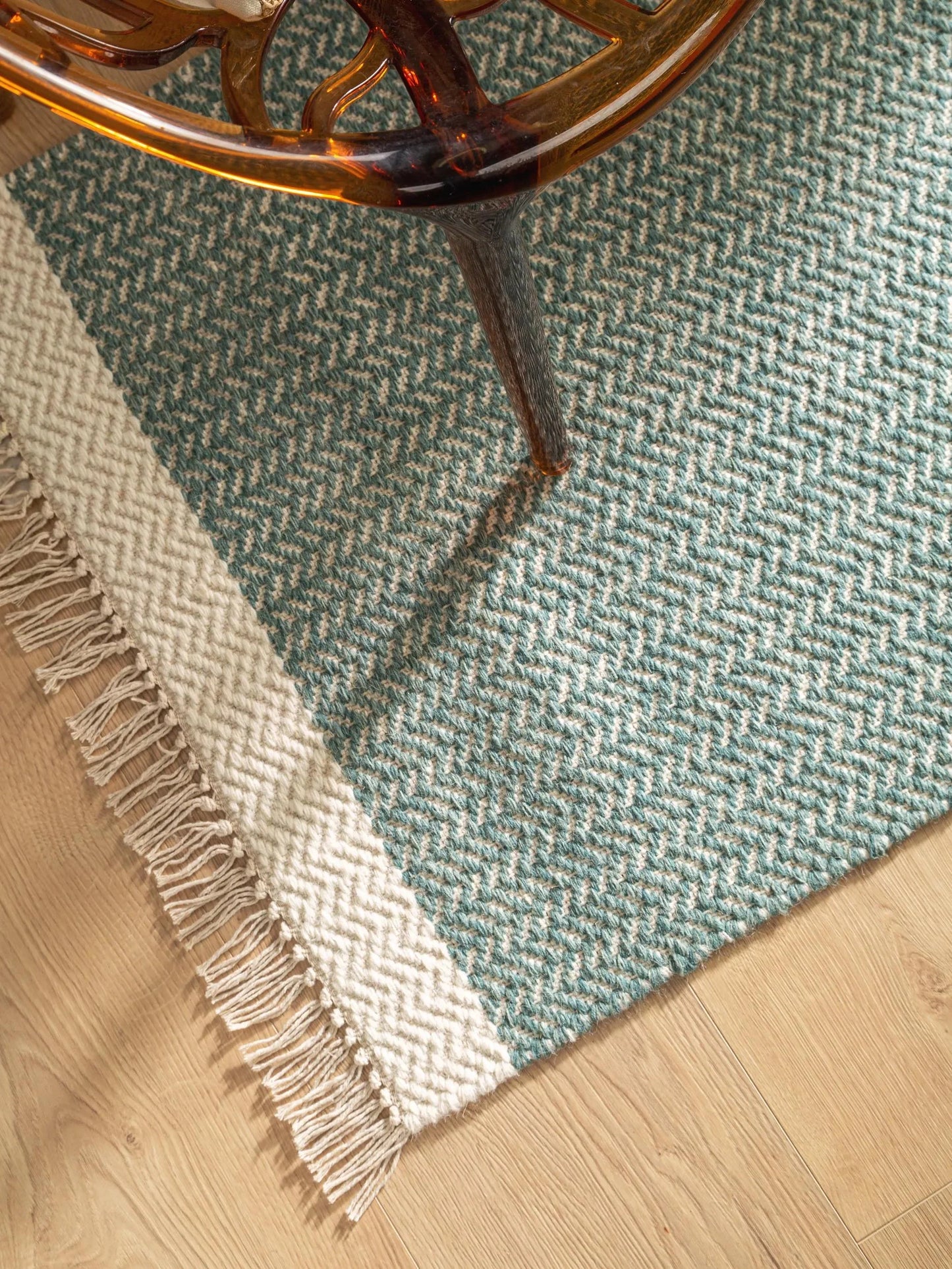 Traversă din lână Kim Mint 