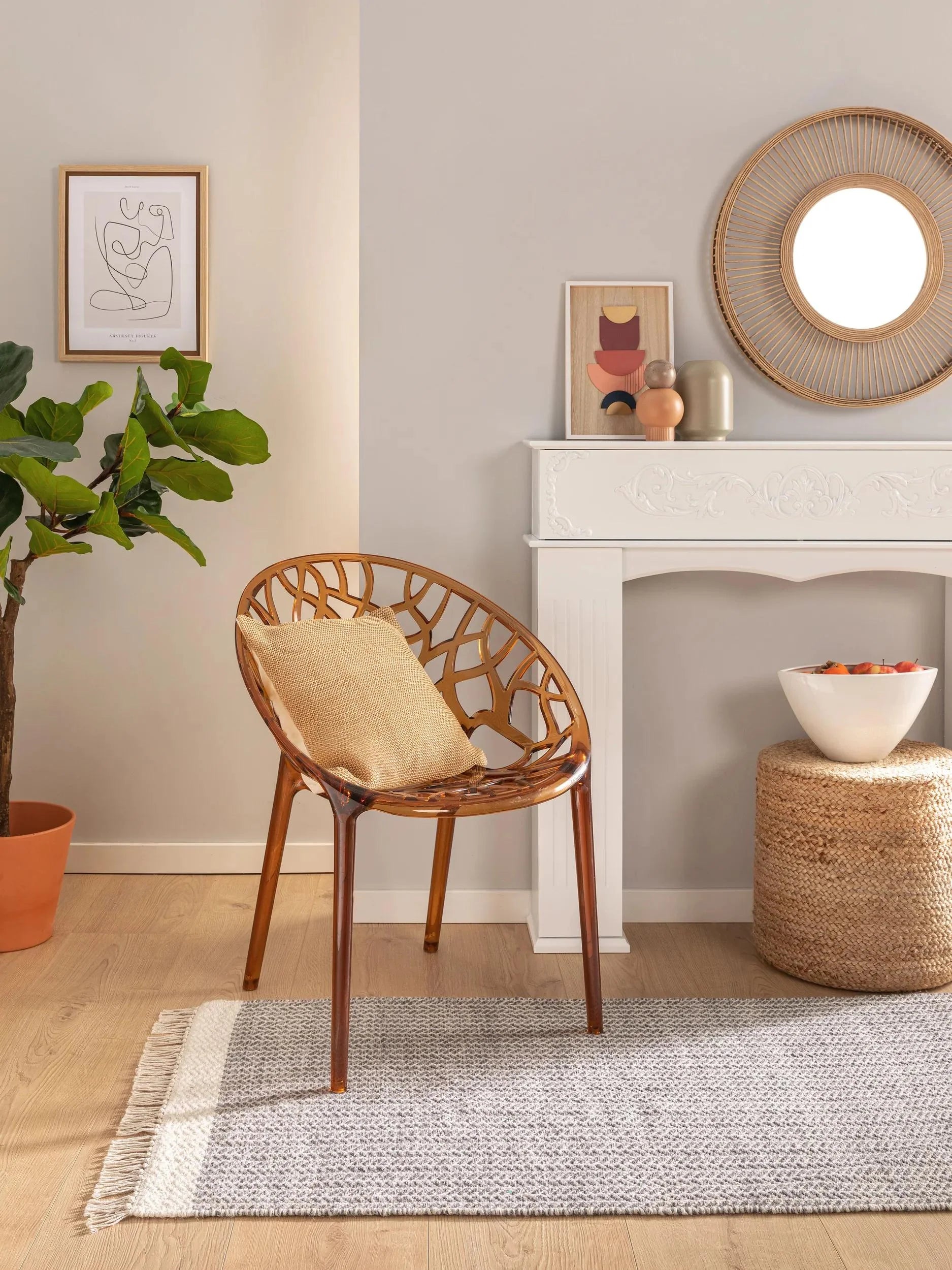 Traversă din lână Kim Grey 