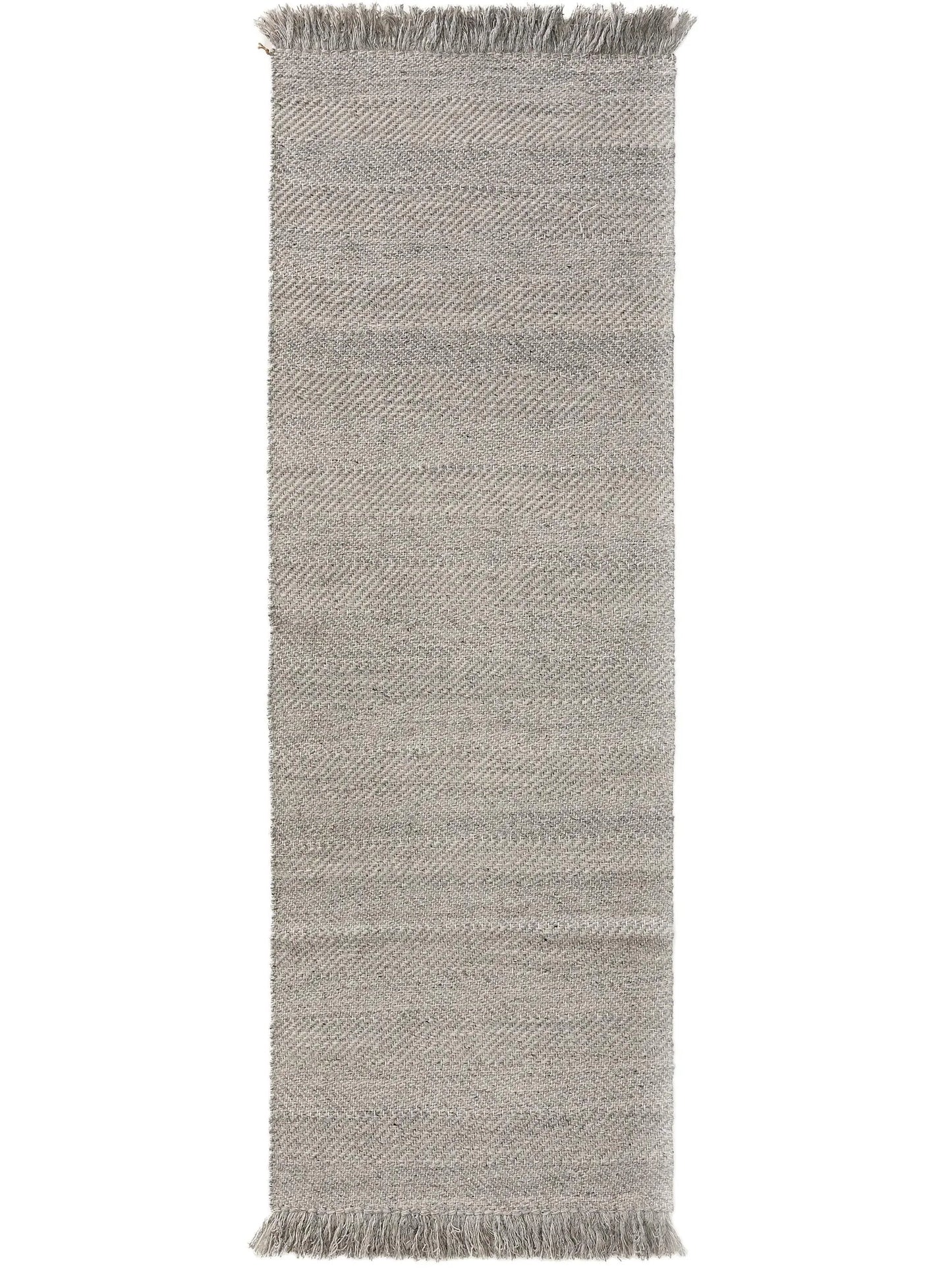 Traversă din lână Lars Light Grey