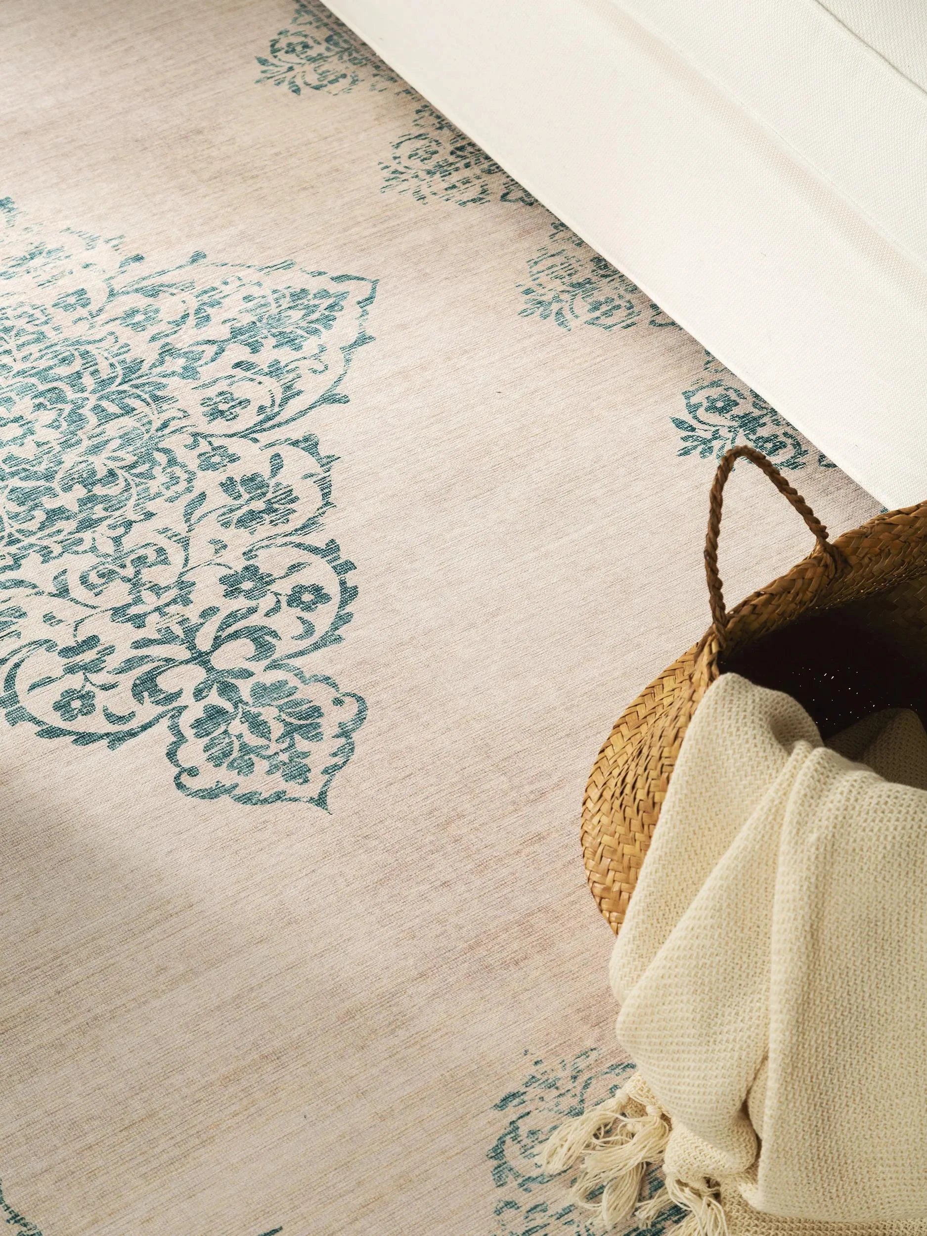 Covor lavabil Laury Turquoise
