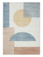 Covor lavabil Laury Multicolour 