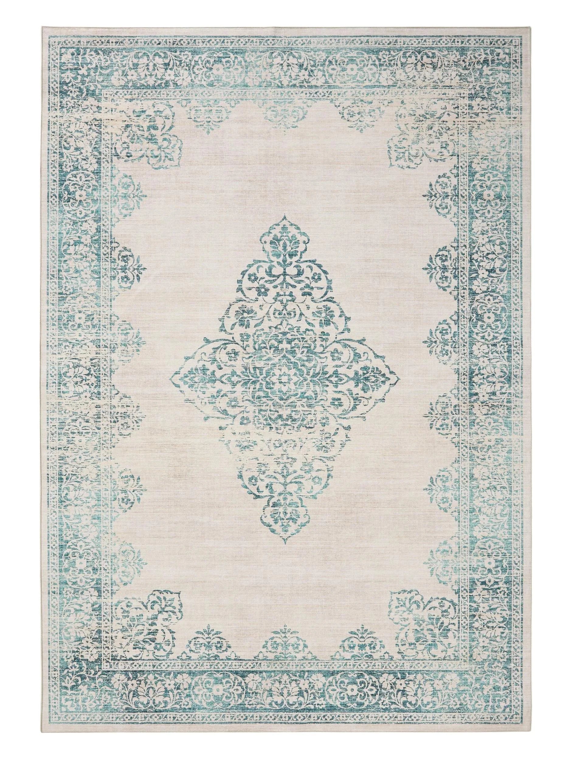 Covor lavabil Laury Turquoise 