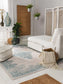 Covor lavabil Laury Turquoise