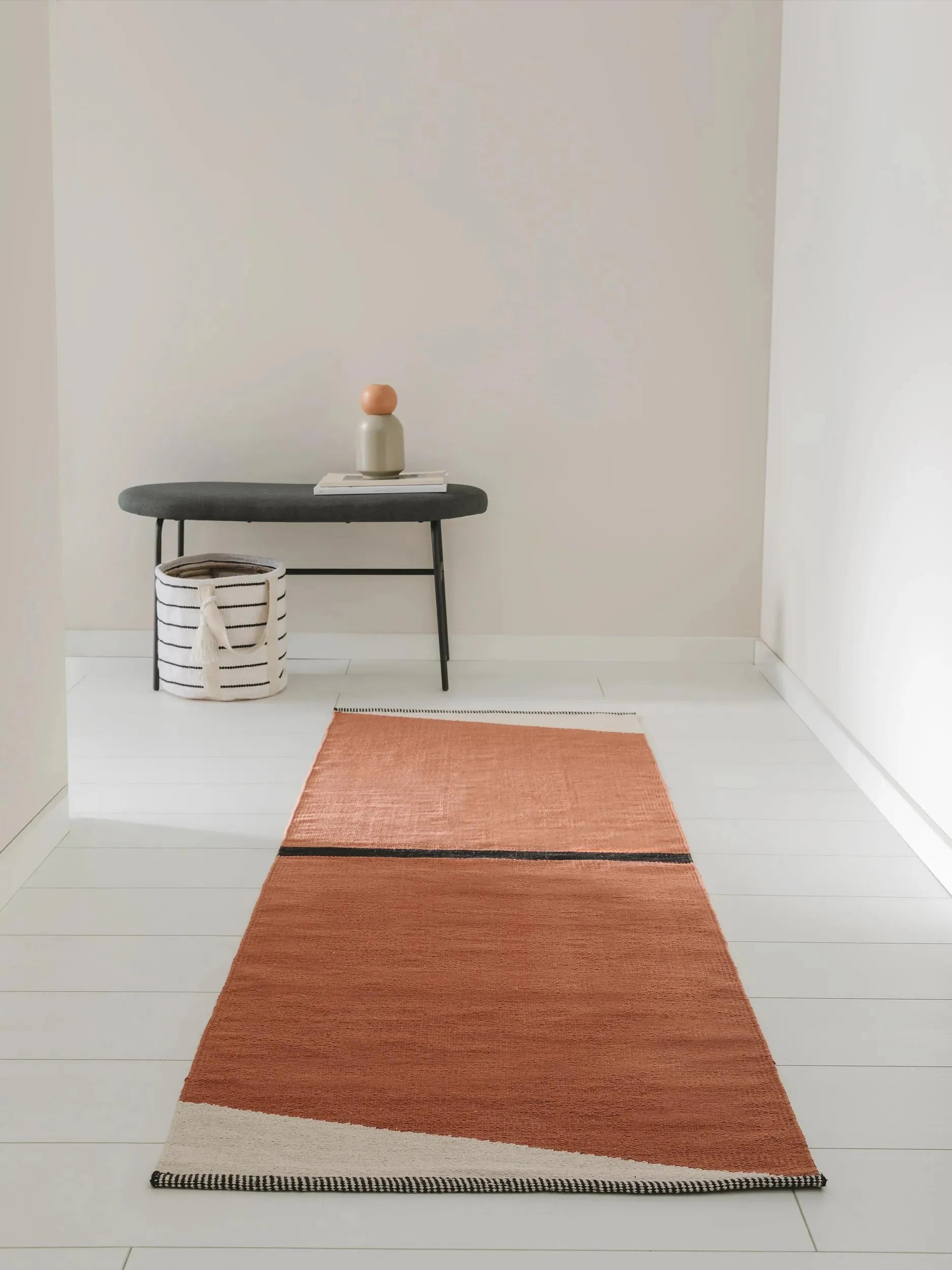 Covor bumbac Lenny Terracotta 