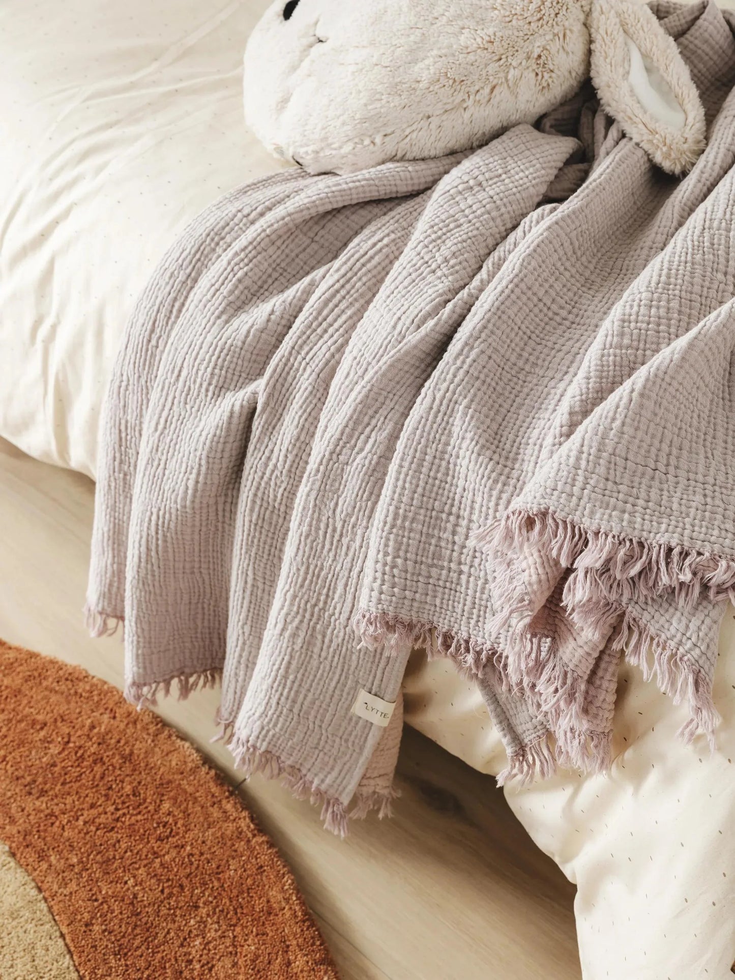 Cotton Pătură Lilo Purple