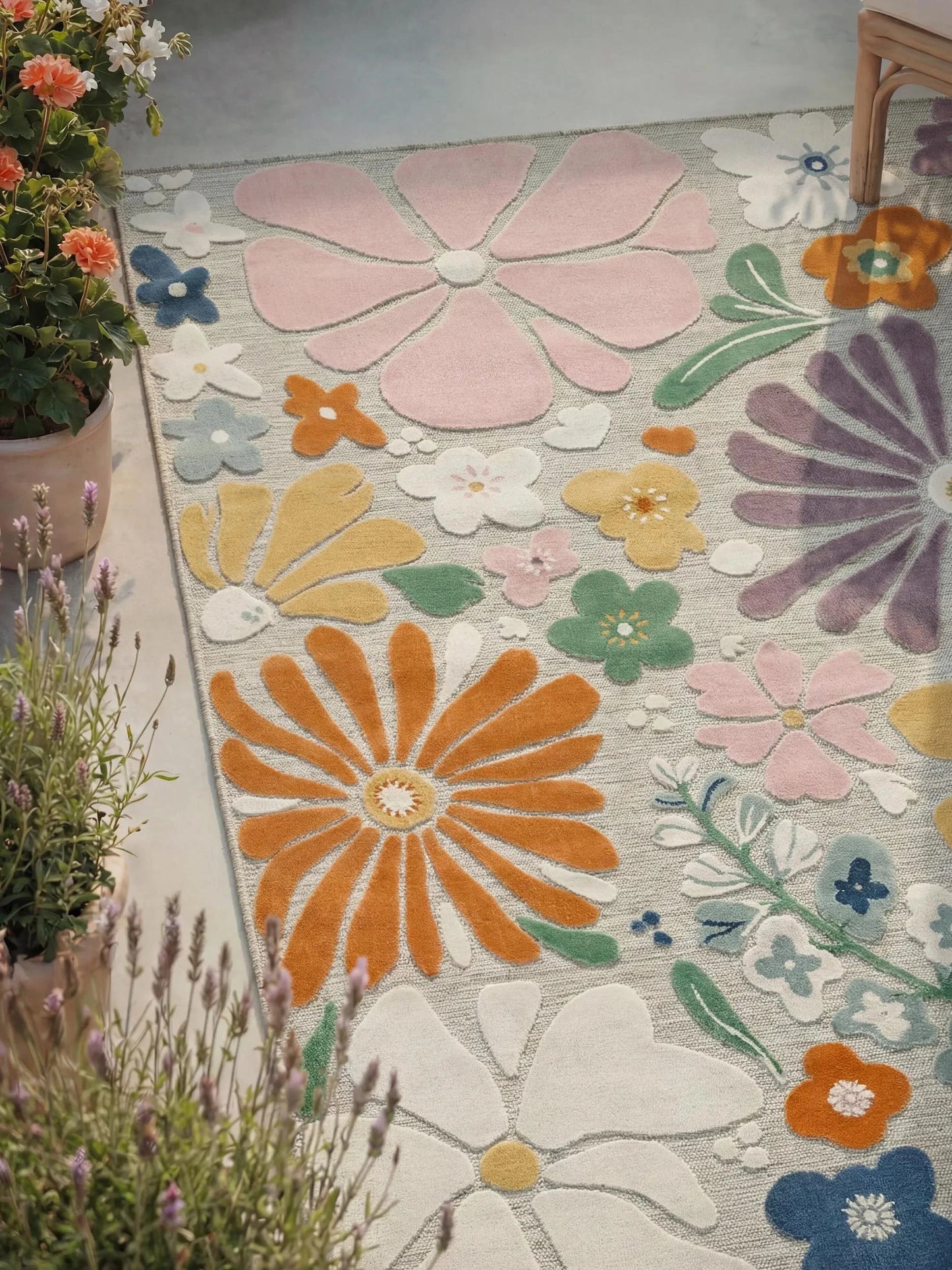 Covor interior/exterior Lilou Multicolour
