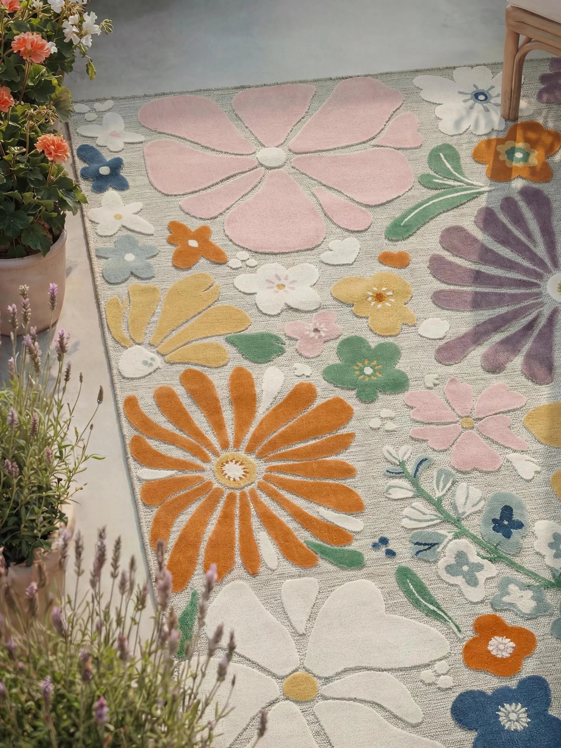 Covor interior/exterior Lilou Multicolour