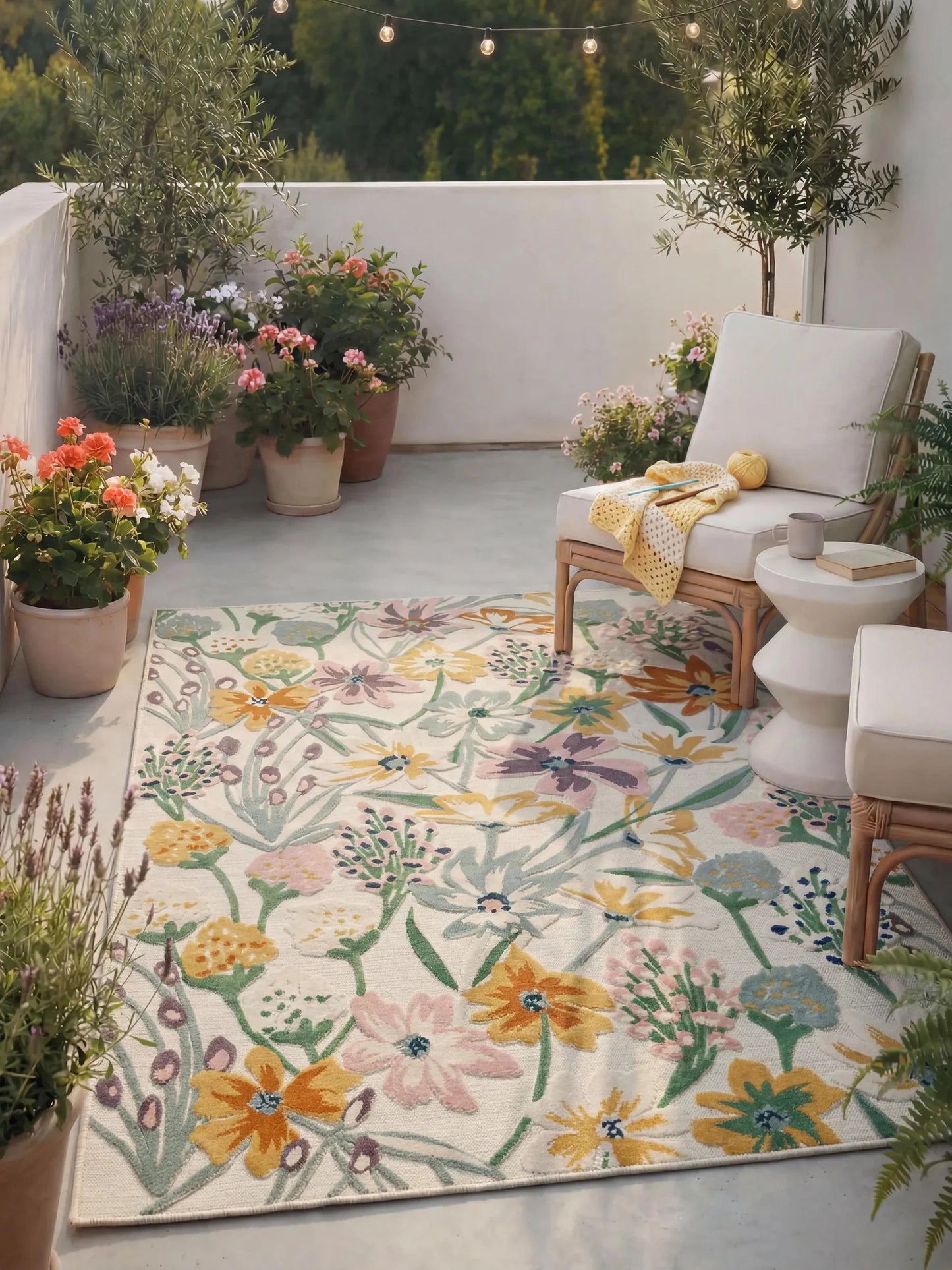 Covor interior/exterior Lilou Multicolour
