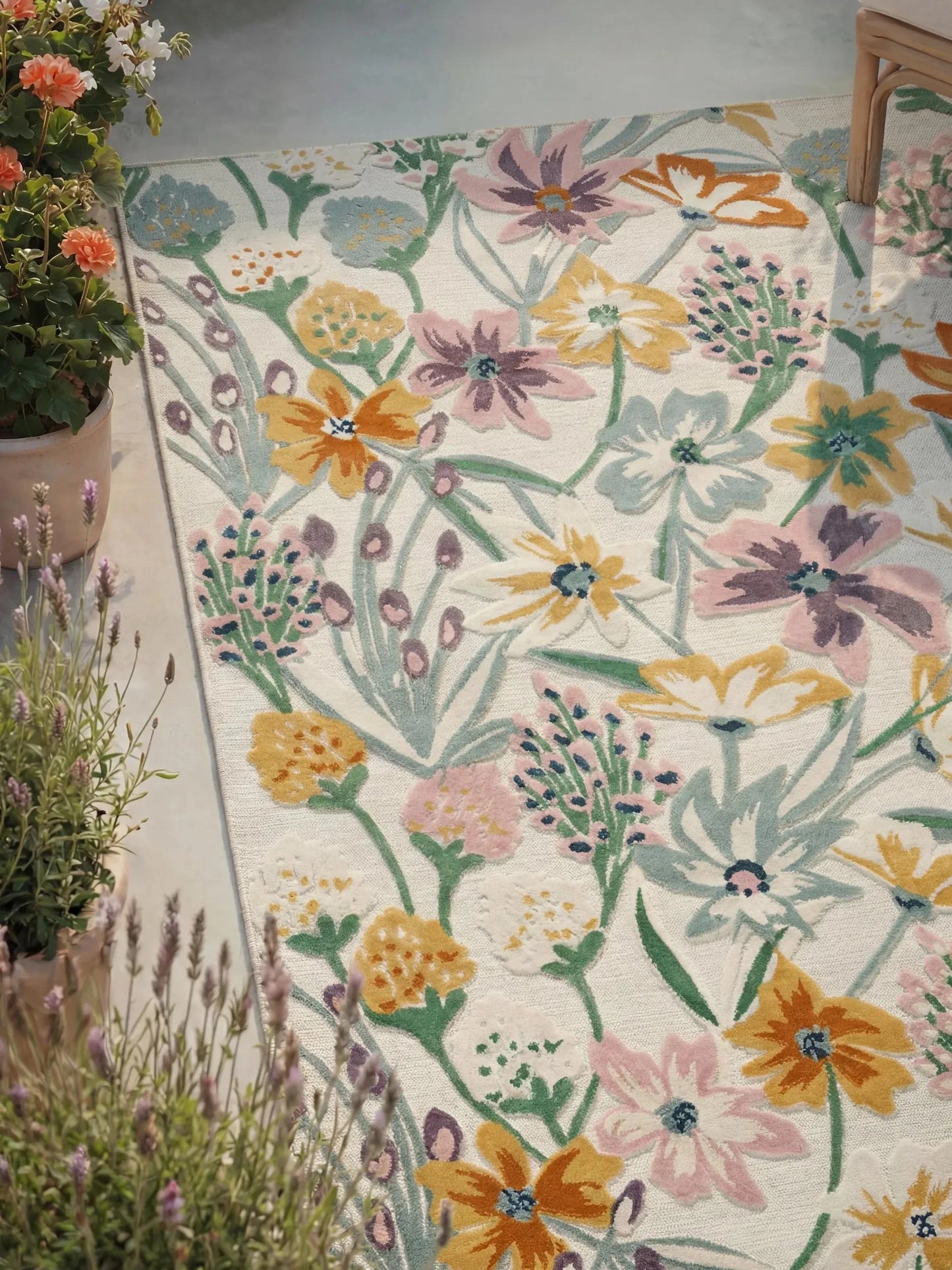 Covor interior/exterior Lilou Multicolour