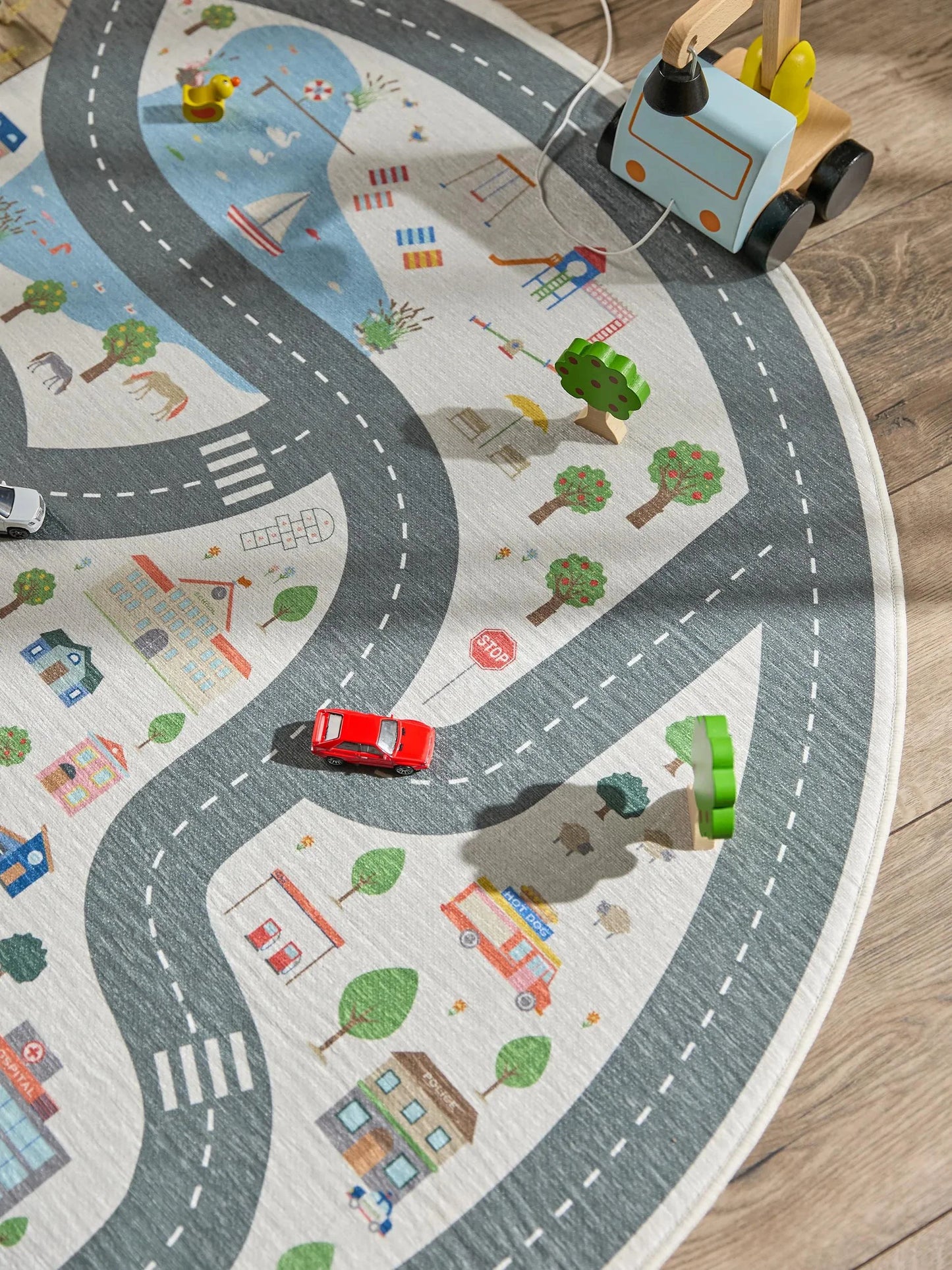 Covor pentru copii Linus Cream 