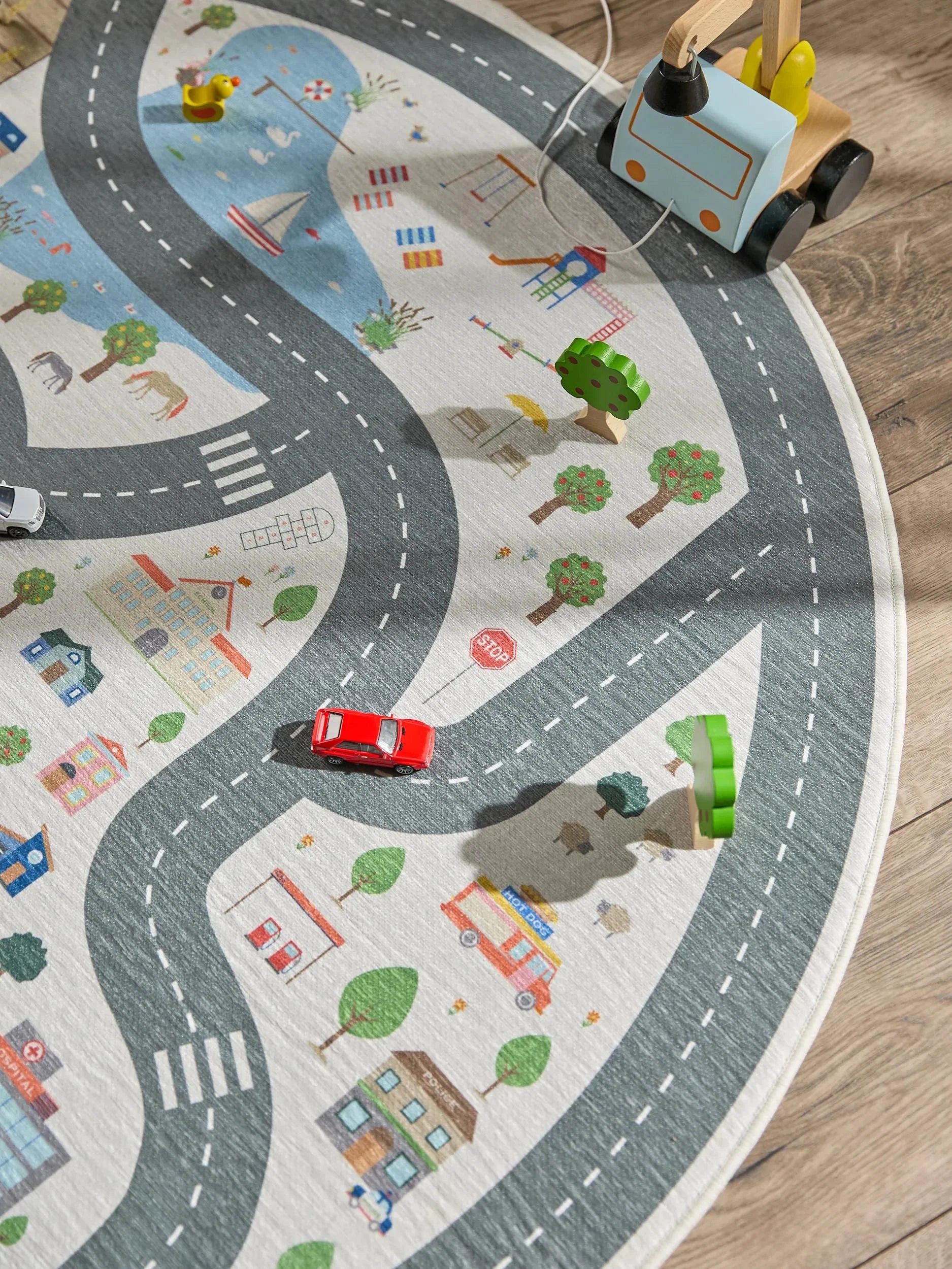 Covor pentru copii Linus Cream 
