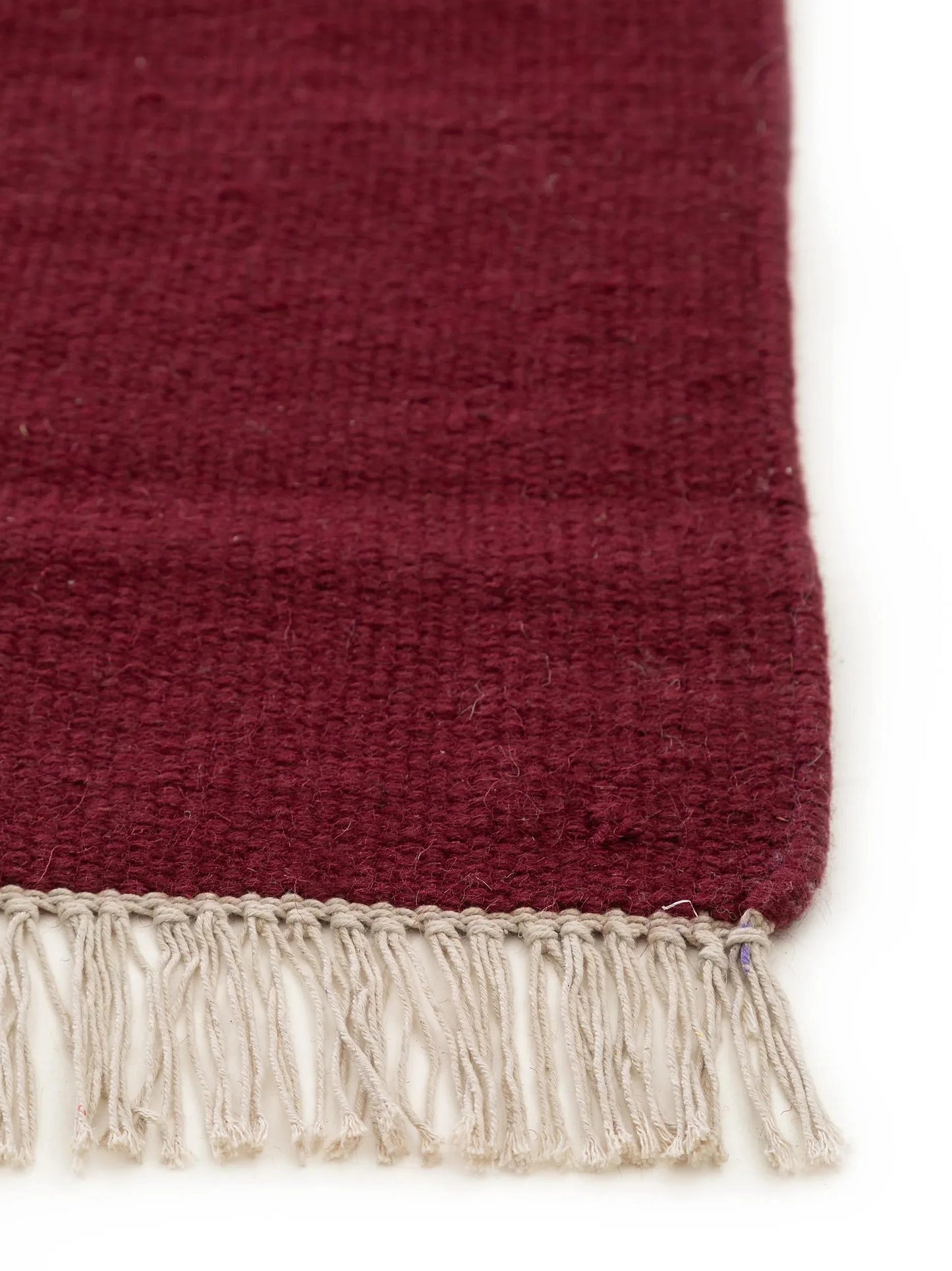 Covor de lână Liv Dark Red 