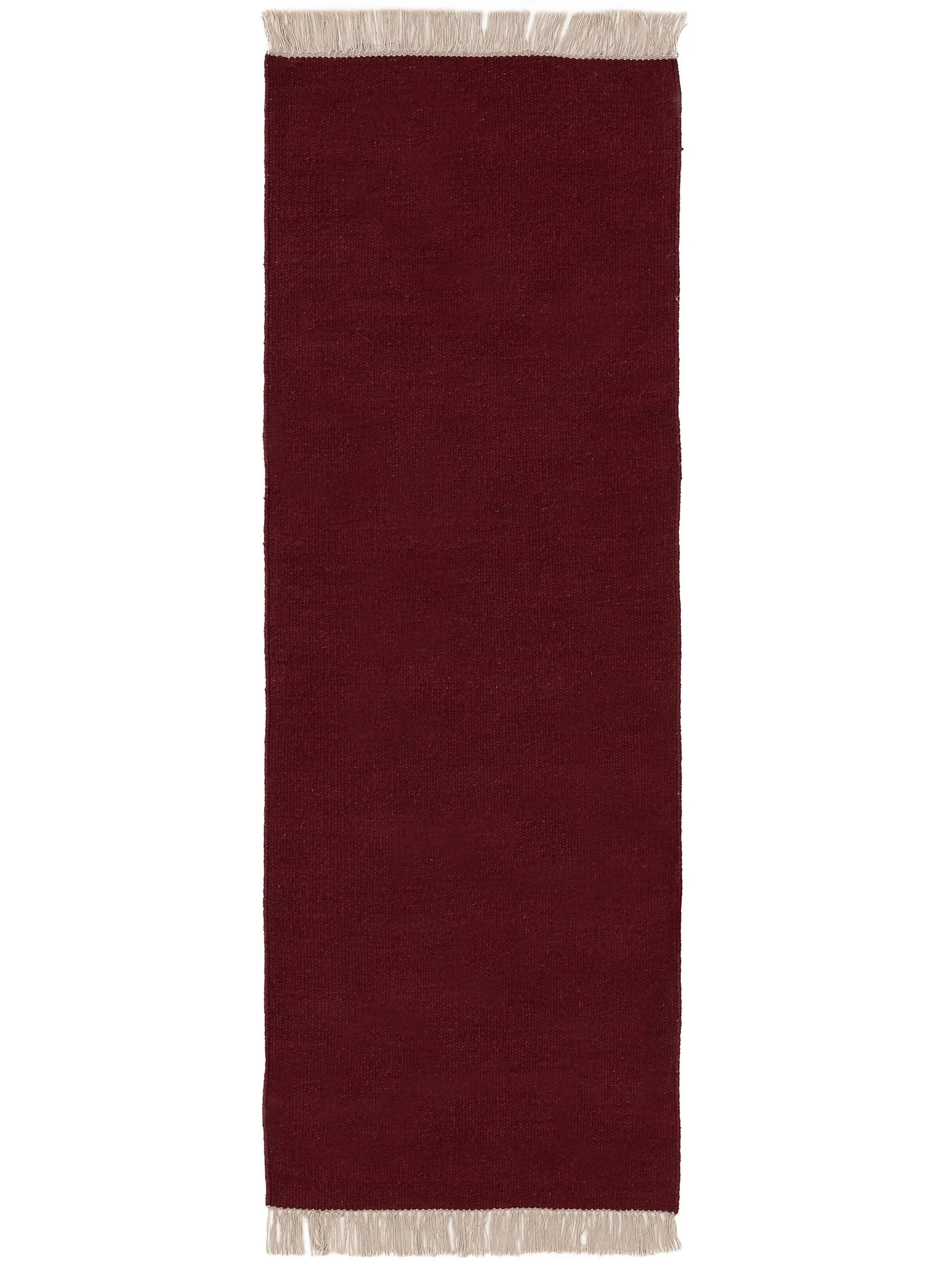 Covor de lână Liv Dark Red 