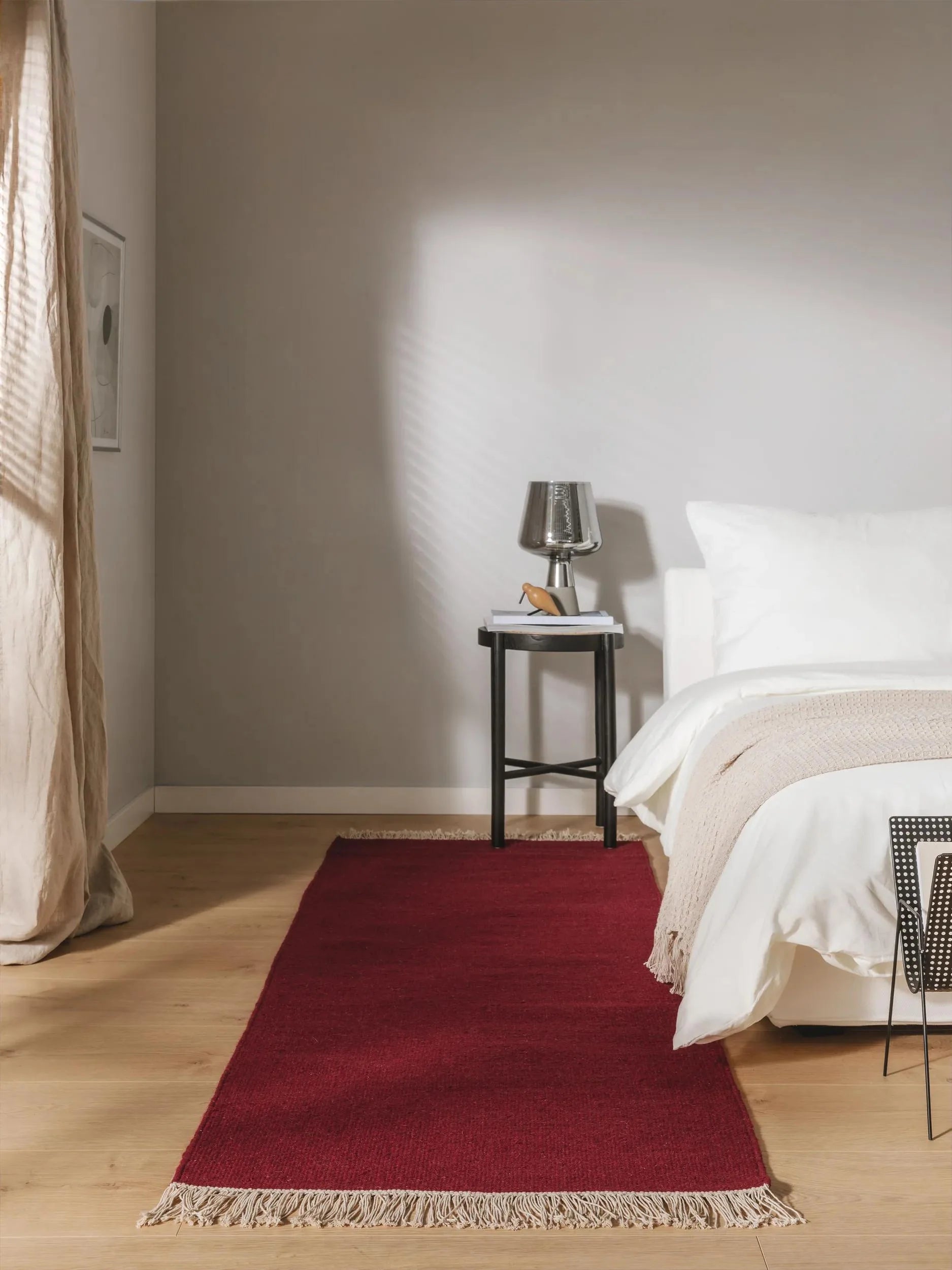 Covor de lână Liv Dark Red 
