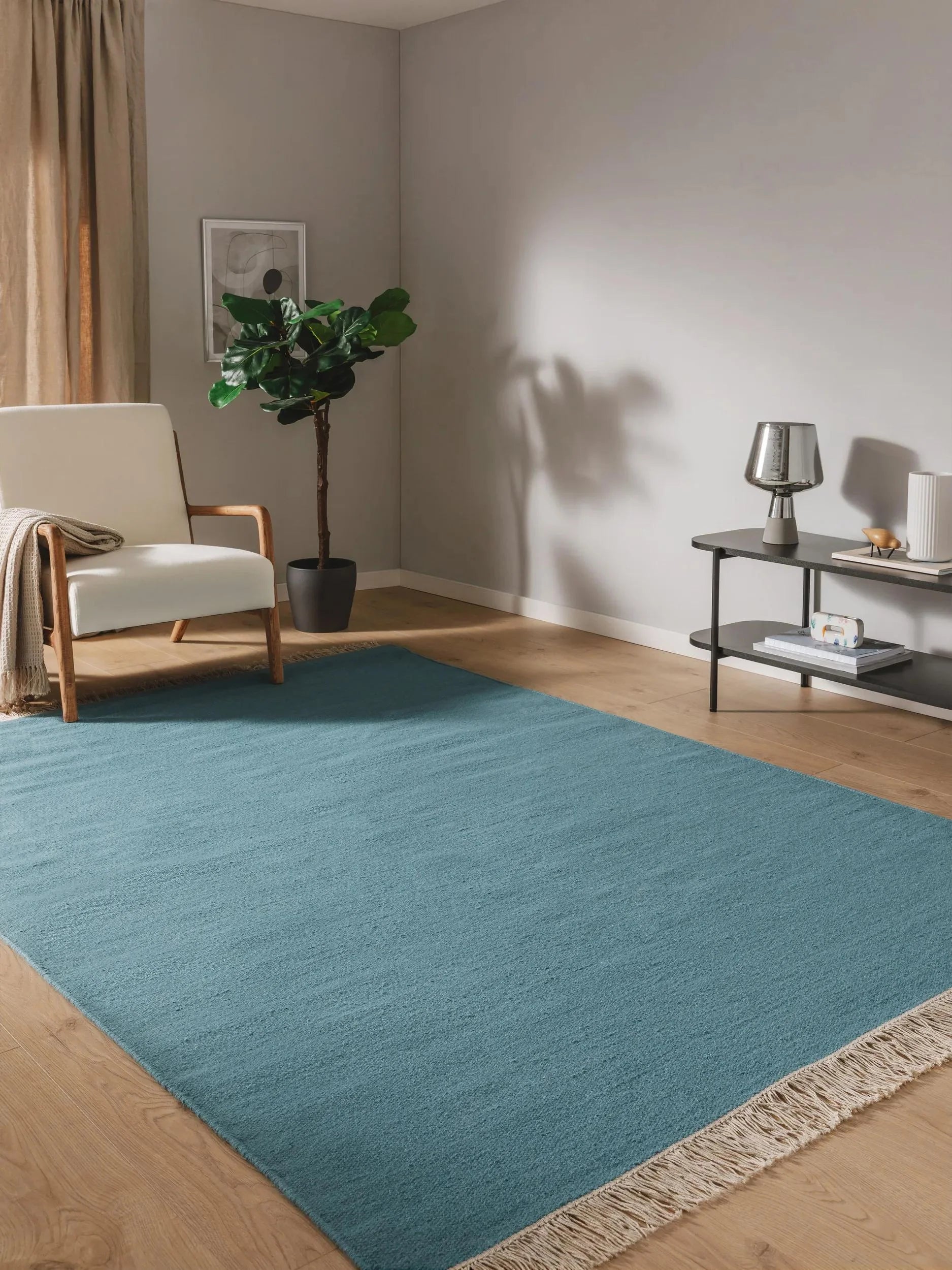 Covor de lână Liv Light Blue 
